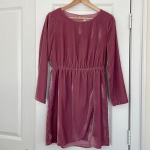 J. Crew Factory velvet dress